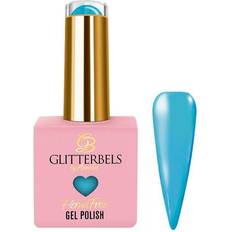 Nail Products Glitterbels Gel Polish Hema Free Blues 8Ml On