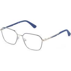 Plata Gafas de lectura y de ver Police VK567 0F94 Recetadas para Hombre Azules