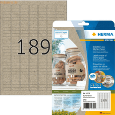 Brun Etiketter Herma Etiket Silphie 24,4 x 10 Kraftpapir 20 Ark