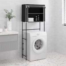 Hylla tvättmaskin vidaXL Hylla För Tvättmaskin Med 2 Hyllplan 71 x 29,5 x 170,5 cm Järn