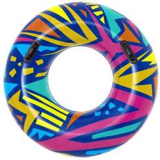 Plastica Ciambelle da Nuoto Bestway ciambella salvagente con decoro assortito geometrico 107 cm