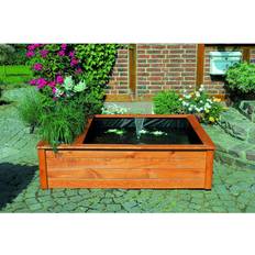 Raised Square Garden Solar Pond kit Planting Zone