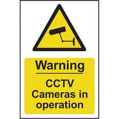 Best Workplace Signs Scan Warning CCTV Cameras In Operation