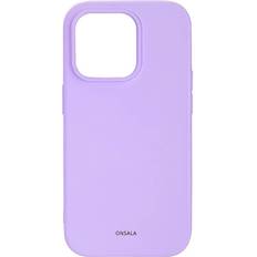 ONSALA Backcover Silicone iPhone 13 Pro Purple