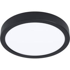 Steel Ceiling Flush Lights Eglo Argolis 2 Black Metal LED Outdoor Surface 3 x 28.5 x 3 cm Ceiling Flush Light