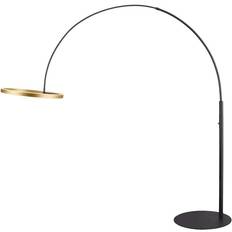 SLV One Bow Black/Brass Floor Lamp 232cm