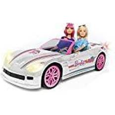 Kinder auto Mattel Barbie Mondo Motors Dream Car Cabrio Glamour RC Auto für Kinder Zwei-Sitzer Realistische Details 63619 Rosa