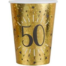 Santex Papkrus 50 År Birthday Party Guld