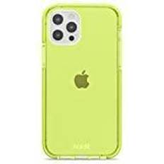 Holdit iphone 12pro Holdit iPhone 12/12Pro Seethru Case Mobilskal Acid Green