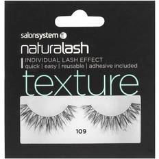 Salon System Naturalash 109 Black Texture False Eyelashes