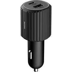 Unisynk USBC/A Car Charger PD 72W Black
