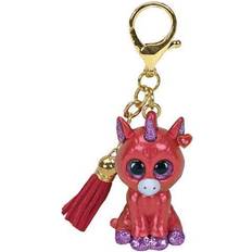 TY Animal Jouets TY Porte clés Mini Boo's Sunset la licorne