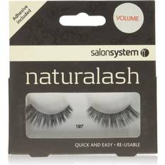 Salon System Naturalash Strip Eyelashes 107 Black