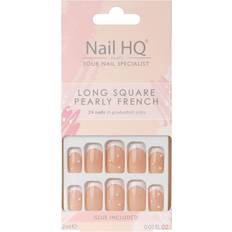 Long Square Pearly French
