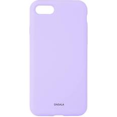 Iphone se silicone Onsala Collection Onsala iPhone 8/7/6/SE Silicone cover (lilla)