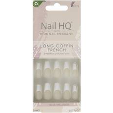 Nail HQ Long Coffin French