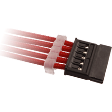 Dutzo Kabler Dutzo Sleeved SATA Power Extension cable Red