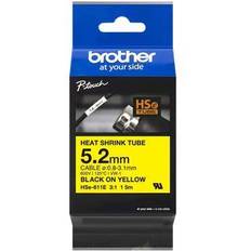 Brother hse Brother HSE611E Tubo Termoretraibile Colore Nastro 5.2 mm 1.5 m