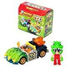 Magic mix Magic Box Fällbart fordon med figur T-Racers Glow Race serie 4 mix