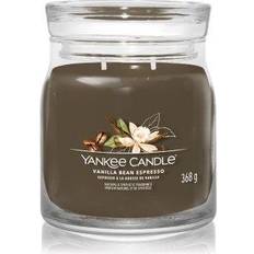 Yankee Candle Vanilla Bean Espresso Signature Medium Jar 9.3cm x 11.4cm Scented Candle