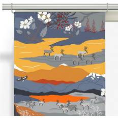 Blommiga Gardiner & Tillbehör Arvidssons Textil Mountain hiking 43x260cm