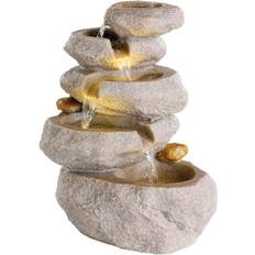 Lumineo Fontana Indendørs The Rock Sten 18 x 23 x 35 cm
