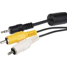 2.5mm jack Maplin 2.5mm 3 Pole to Twin RCA Phono Cable