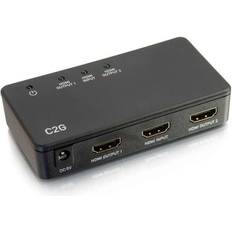 Audio splitter C2G 2-port hdmi splitter 4k30 video/audio splitter