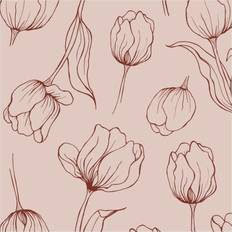 Paper Napkins Tulipa 16x16cm Pink 18pcs
