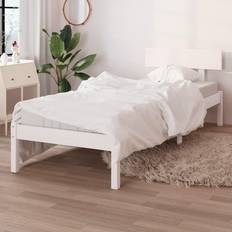 vidaXL massiv furu 75x190 Sängram