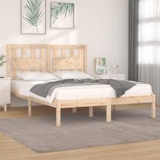 vidaXL 120x190 Small Double massivt Sengeramme