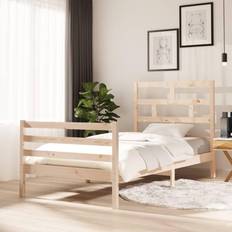 Senger & Madrasser vidaXL Bed Frame Solid Sängram