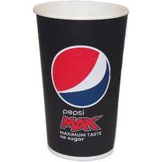 Pepsi glas Diverse Pepsi Max Papbæger 30 cl Ø90x116 mm 1500 stk