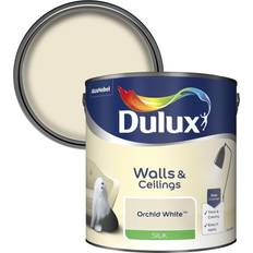 Dulux silk emulsion Dulux Natural Hints Orchid Silk Emulsion Wall Paint, Ceiling Paint White