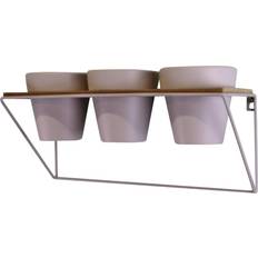 Geko Potting Shed Triple Plant Pot Shelf