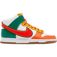 Nike Dunk High Retro M - White/Team Red/Malachite/Habanero Red