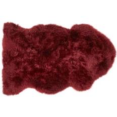 Blue Sheepskin Origin Genuine Pink, Red, Natural, Orange, Black, Beige, Grey, Green, Blue 65.0x95.0cm