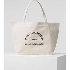 Naturel Sacs de courses Karl Lagerfeld Cabas Rue St-guillaume, Femme, Naturel, Taille: X00