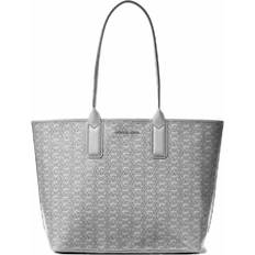 Sølv Tote Bag & Shopper tasker Michael Kors Håndtasker til damer 35H1T2JT3C-OPTIC-WHITE Sølvfarvet (45 x 30 x 16 cm)