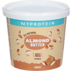 Pâtes à tartiner sucrées et salées Myprotein Beurre D'amandes Nature Doux