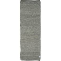 Classic Collection Merino Tæppe 80x250 cm Grøn Grøn, Grå cm