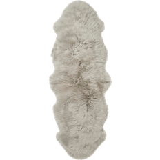 Sisal Skind Skinnwille Gently Double Fårskinn Grå, Beige, Sølv