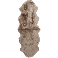 Sisal Skind Skinnwille Gently Double Fårskinn Sort, Grå, Beige, Brun cm