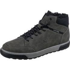 Rieker 42 - Man Schoenen Rieker Veterboots - Grijs/Zwart