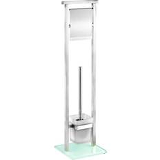 Wenko Toiletset Debar Staand Toilet-Set Wit 18 x 73 cm