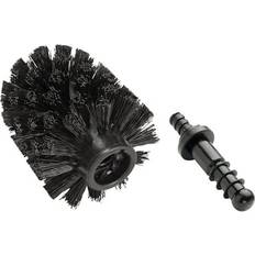 Pinceaux de Recharge Wenko Brosse De Rechange Pour Ensemble WC Noir ø 7.5 cm