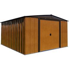 Spacemaker Woodlake Gereedschapsschuur 242x313x185 cm Houtlook Bruin