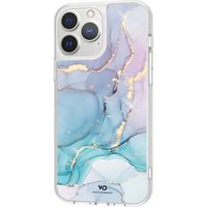 White Diamonds Robust Marbled Mobile Phone Case for Apple iPhone 13 Pro Max