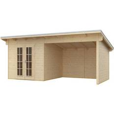 Friggebod Texel 590x310 cm Natur