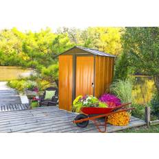 Arrow Gartenhaus + Gartenschrank, Metallgerätehaus 5x4 (Gebäudefläche )